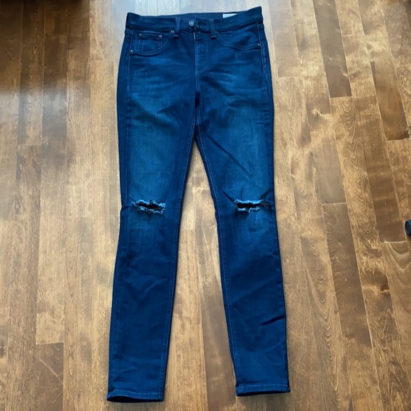 Rag & Bone 10 Inch Skinny Jeans Mojave sz 28 - Picture 2 of 8